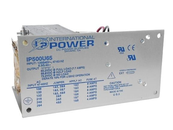 International Power IPIP500U65 Linear Power Supplies UNREG POWER SUPPLY Made in the USA | American Cable Assemblies