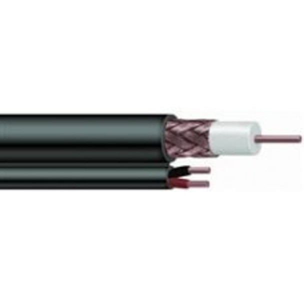 Commodity Cables 6182SCCMRRB - RG6 CMR-Rated Coaxial Cable, 1GHz PVC, 95% Copper Braid, 1000' | American Cable Assemblies