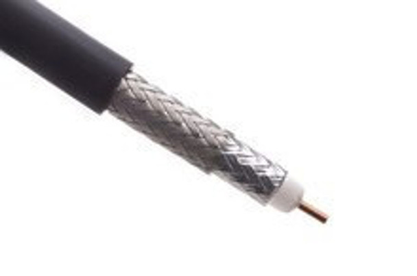 Commodity Cables 59182CMPRW - RG59+ 18AWG/2C, CMP-Rated CCTV Cable, 1GHz, 95% Copper Braid 95% Copper Braid, 1000' Reel | American Cable Assemblies