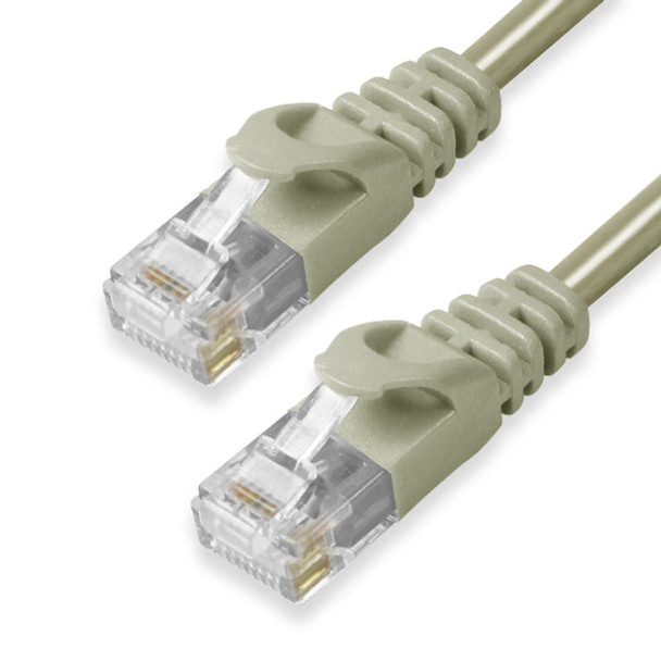 YC Cables YCFER6E-001-RED Cat6 Patch Cable Molded Snagless Boot