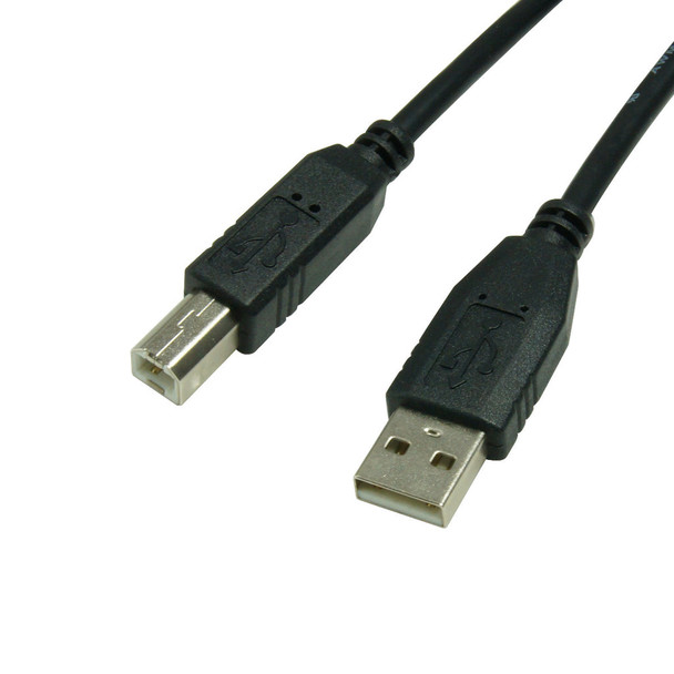 YC Cables YCUSB2.0-AB03 USB 2.0 A Male to B Male Cable | American Cable Assemblies