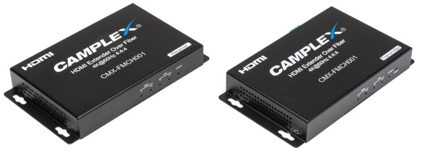 Camplex CMX-FMCH001 4K/2K HDMI 2.0 Over Fiber Extender 18Gbps HDCP 2.2 with RS-232 Support | American Cable Assemblies