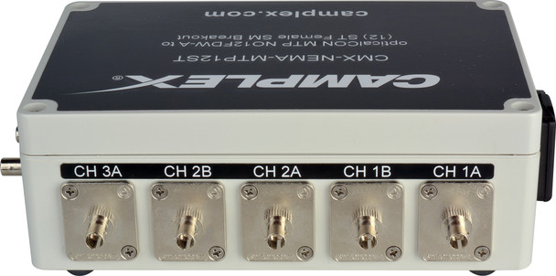 Camplex CMX-NEMA-MTP12ST opticalCON MTP NO12FDW-A to (12) ST Female Single Mode Breakout