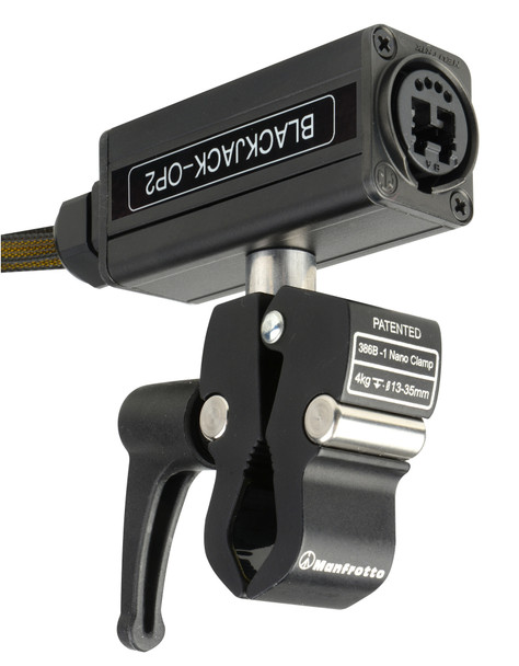 Camplex BLACKJACK-OP2 opticalCON DUO to Duplex (2) LC Breakout Adapter - Single Mode with Clamp