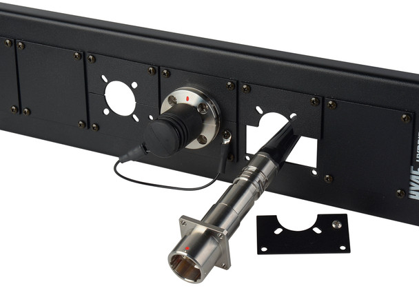 Camplex HY45-101-SPLIT Canare & LEMO SMPTE Plug & Jack Panel Mount Split Frame