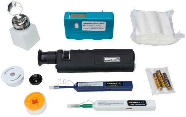 Camplex CMX-TL-1601 Fiber Optic Cleaning Kit for FC/SC/ST/LC