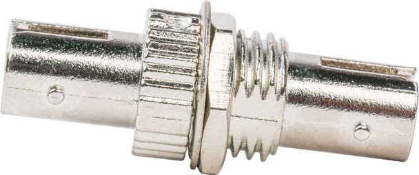 Camplex FOA-ST-ST-SM ST to ST Fiber Adapter Simplex / Multimode with PB Sleeve & Metal Thread