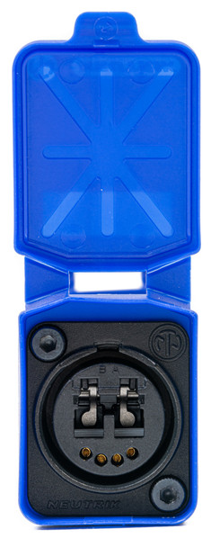 Camplex HF-OC2S2S Inline Coupler - opticalCON DUO to DUO - SMPTE UPC Single Mode
