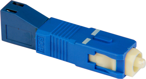 Camplex FOA-LCF-SCM LC Female to SC Male Single Mode Simplex Hybrid Adapter - Non-Flanged | American Cable Assemblies