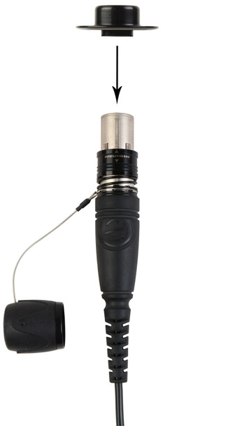Camplex CMX-OPTIEYE Shutter Restraint for Neutrik opticalCON Cable End Connector Inspection & Cleaning