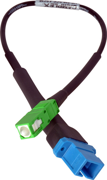 Camplex HF-SM-SCF-ASCM UPC SC Female to APC SC Male Single Mode Fiber Optic ical Adapter-6 Inch | American Cable Assemblies