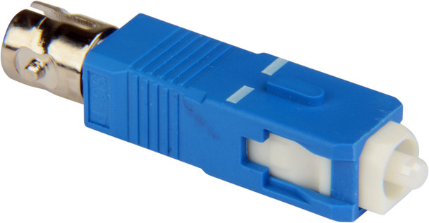 Camplex FOA-STF-SCM ST Female to SC Male Single Mode Simplex Hybrid Adapter - Non-Flanged | American Cable Assemblies