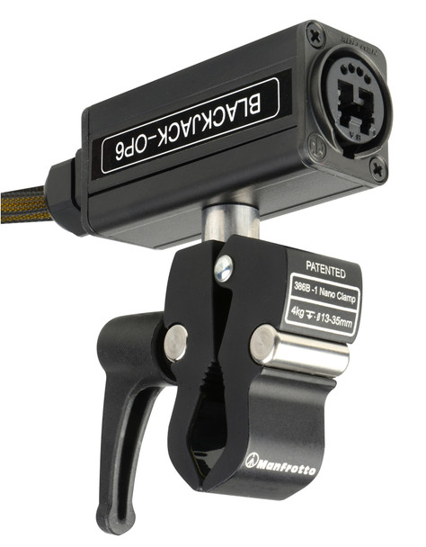 Camplex BLACKJACK-OP6 opticalCON DUO to Duplex (2) ST Breakout Adapter - Single Mode with Clamp