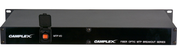 Camplex CMX-1RM-MTPQUAD opticalCON MTP NO12FDW-A to (3) SM QUAD NO4FDW-A Rack Mount