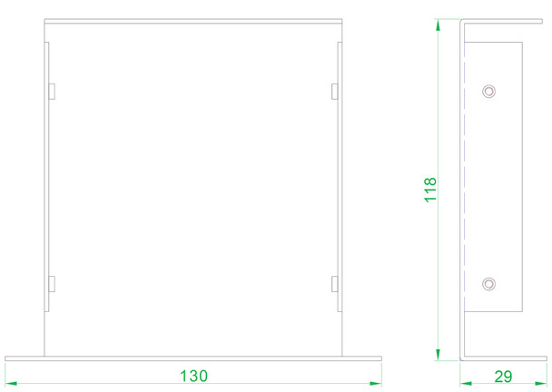 Camplex CMX-MPLGXM312SC 12 Fiber MM 50/10gig LGX Cassette - 1 MPO Male Connector to 12 SC Female Connectors