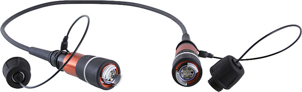 Camplex CMX-XBN04M Neutrik FIBERFOX 4-Channel OM3 Multimode Expanded Beam NKO4M3-FX-0-0010FT