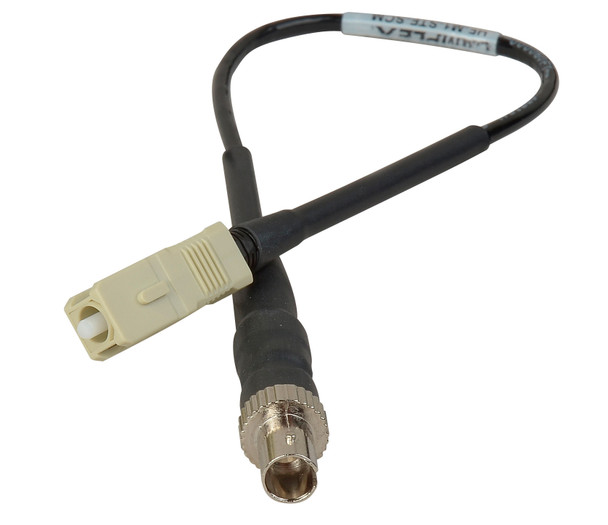 Camplex HF-M1-STF-SCM ST Female to SC Male OM1 Multimode Fiber Tactical Adapter Cable- 8 Inch | American Cable Assemblies