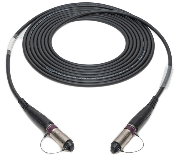 Camplex HF-NOFNOF-S-0003 Neutrik DRAGONFLY Female to Neutrik DRAGONFLY Female Studio Fiber Optic Cable - 3 Foot | American Cable Assemblies