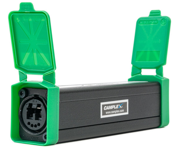 Camplex HF-OC2S2SA Inline Coupler - opticalCON DUO to DUO - APC Single Mode