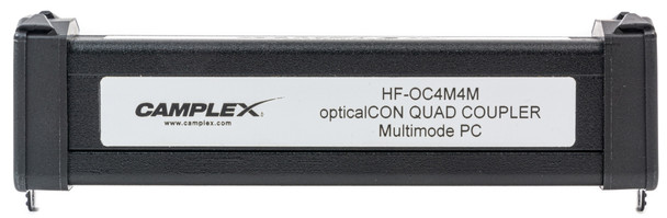 Camplex HF-OC4M4M Inline Coupler - opticalCON QUAD to QUAD - UPC OM3 Multimode