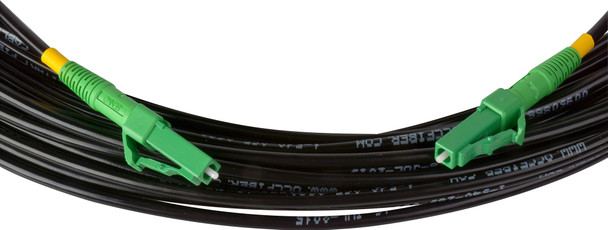 Camplex HF-T1ALCALC TAC1 Simplex Single Mode APC LC to APC LC Fiber Optic Tactical Cable