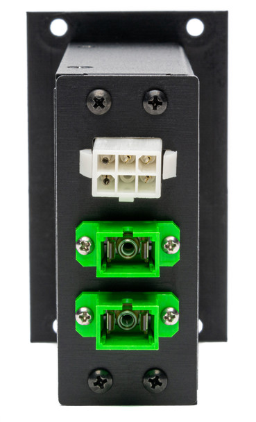 Camplex HYMOD-2R14 45 Degree SMPTE FXW Plug to 2 SC APC Fiber & 6-Pin AMP for 2RU HYMOD Systems