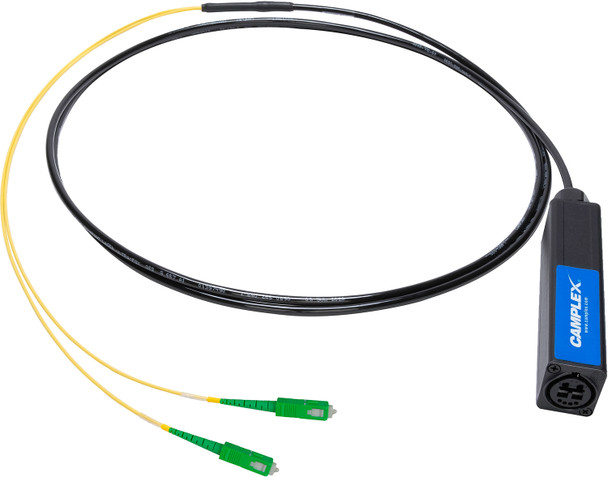 Camplex TOPADAP-10 opticalCON DUO APC  to Two (2) SC/APC Tactical Breakout Adapter - Single Mode | American Cable Assemblies
