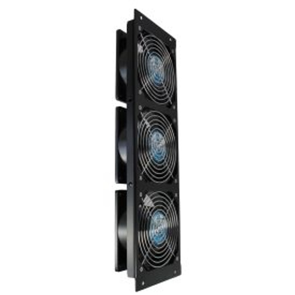 Orion Fans ODT304 Fan Tray,48 VDC,3 Unit,330CFM,17"x18"x1.5",Ball Bearing Fan