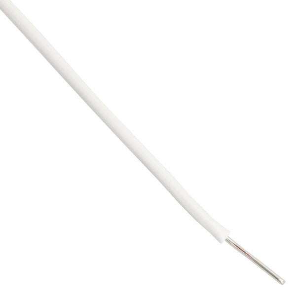 Alpha Wire 1805 WH005 Hook-Up Solid 30Awg White 100' | American Cable Assemblies