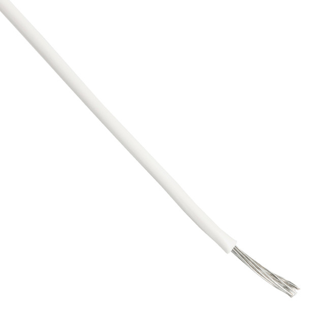 Alpha Wire 461626 WH002 Hook-Up Strnd 16Awg White 500' | American Cable Assemblies