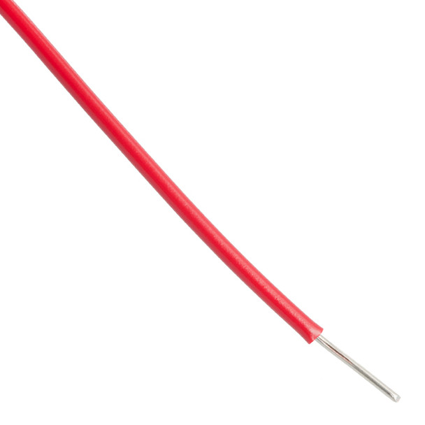 Alpha Wire 1806 RD005 Hook-Up Solid 28Awg Red 100' | American Cable Assemblies