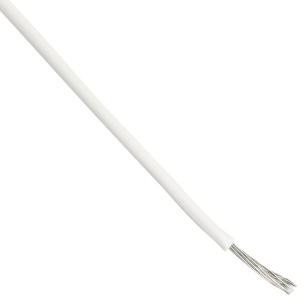 Alpha Wire 391440 WH002 Hook-Up Strnd 14Awg Wht 500' | American Cable Assemblies