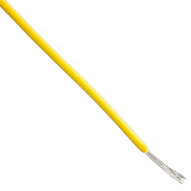 Alpha Wire 1851 YL001 Hook-Up Strnd 30Awg Yellow 1000' | American Cable Assemblies