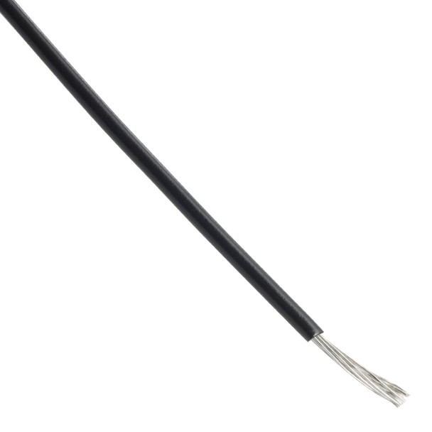 Alpha Wire 391850 BK005 Hook-Up Strnd 18Awg Black 100' | American Cable Assemblies