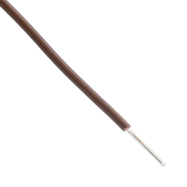 Alpha Wire 5954 BR001 Hook-Up Solid 24Awg Brown 1000' | American Cable Assemblies