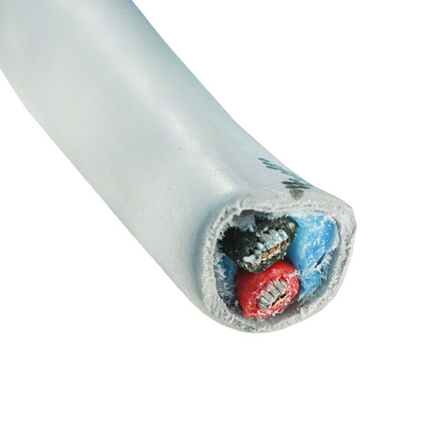 Alpha Wire 5052C SL005 Cable 2Cond 20Awg Slate 100' | American Cable Assemblies