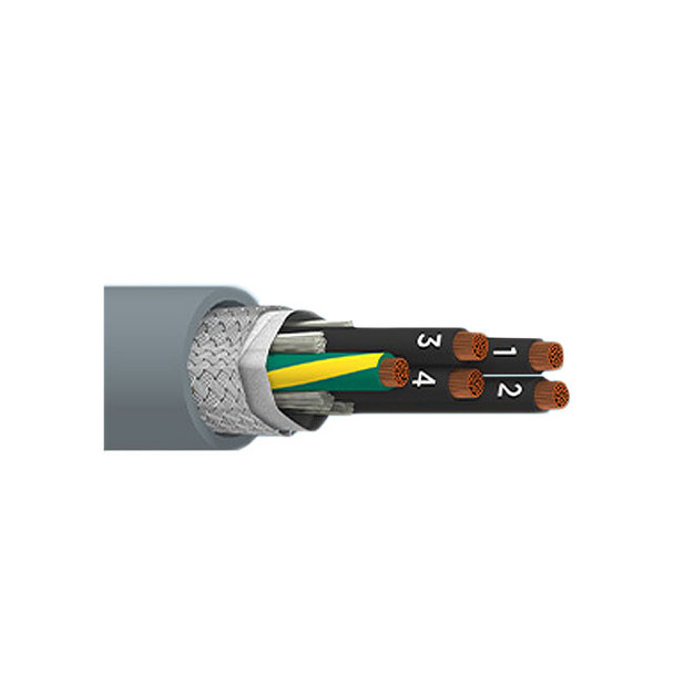 Alpha Wire 901805CY SL001 Cable 5Cond 18Awg Slate Feet | American Cable Assemblies