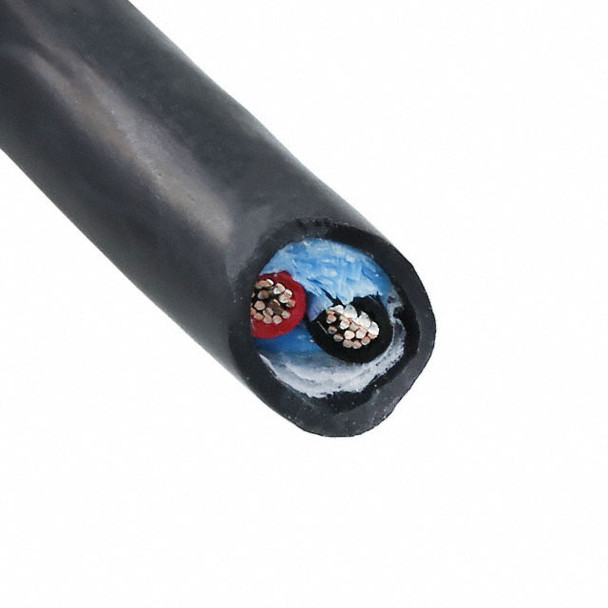 Alpha Wire 45052 BK005 Cable 2 Cond 20Awg Black 100' | American Cable Assemblies