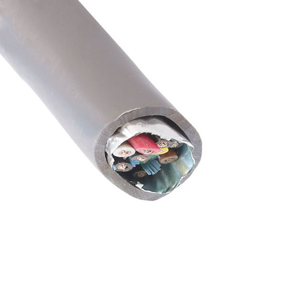 Alpha Wire 2246C SL005 Cable 6Con 18Awg Slate Shld 100' | American Cable Assemblies