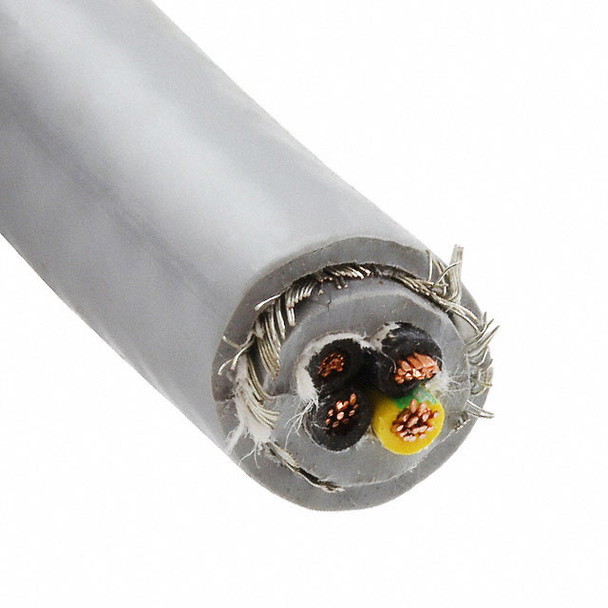 Alpha Wire 80159 SL005 Cable 4Con 12Awg Slate Shld 100' | American Cable Assemblies