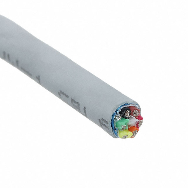 Alpha Wire 78136 SL005 Cable 6Con 22Awg Slate Shld 100' | American Cable Assemblies