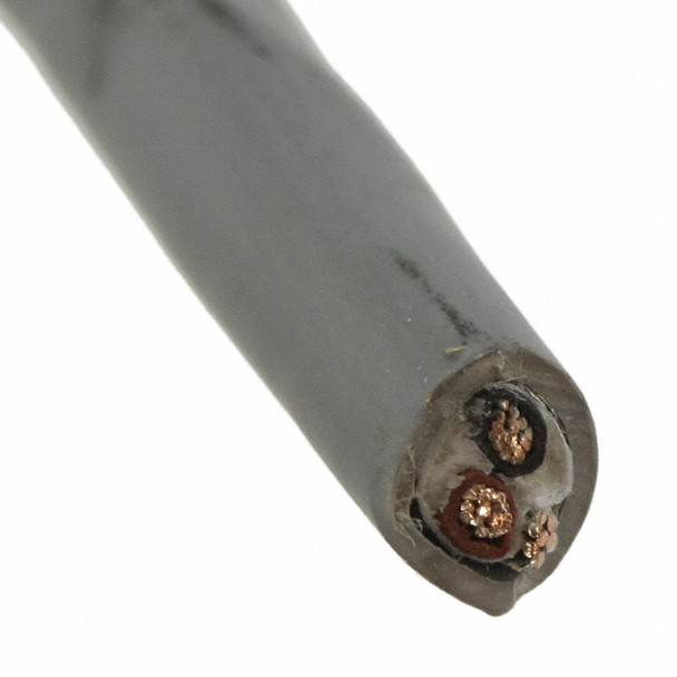 Alpha Wire 77124 SL005 Cable 2Con 18Awg Slate Shld 100' | American Cable Assemblies