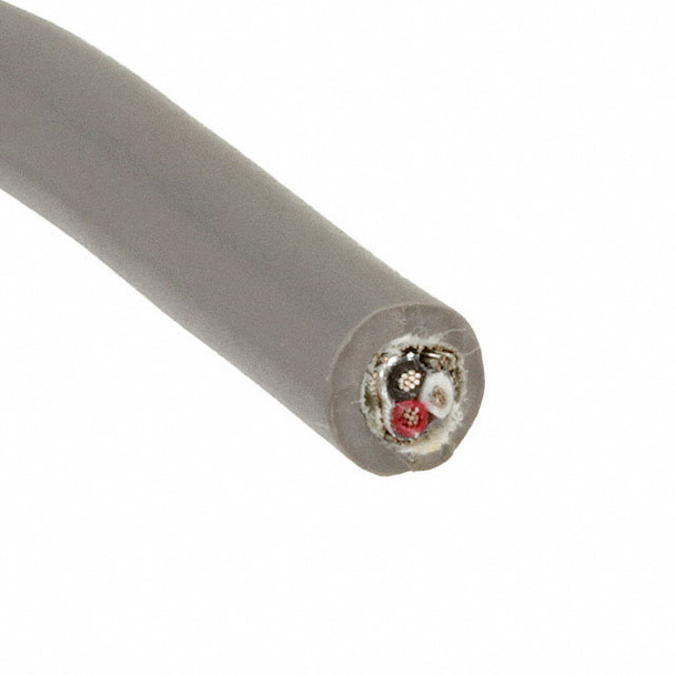 Alpha Wire 3202 SL005 Cable 3Con 26Awg Slate Shld 100' | American Cable Assemblies