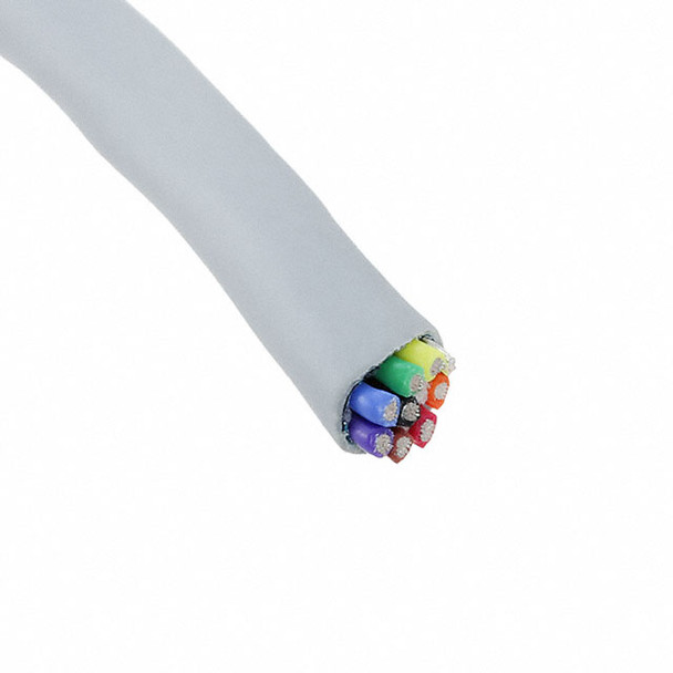 Alpha Wire 78138 SL005 Cable 8Con 22Awg Slate Shld 100' | American Cable Assemblies