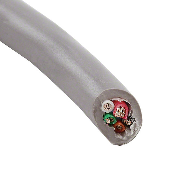 Alpha Wire 881805 SL001 Cable 5Cond 18Awg Slate 1000' | American Cable Assemblies
