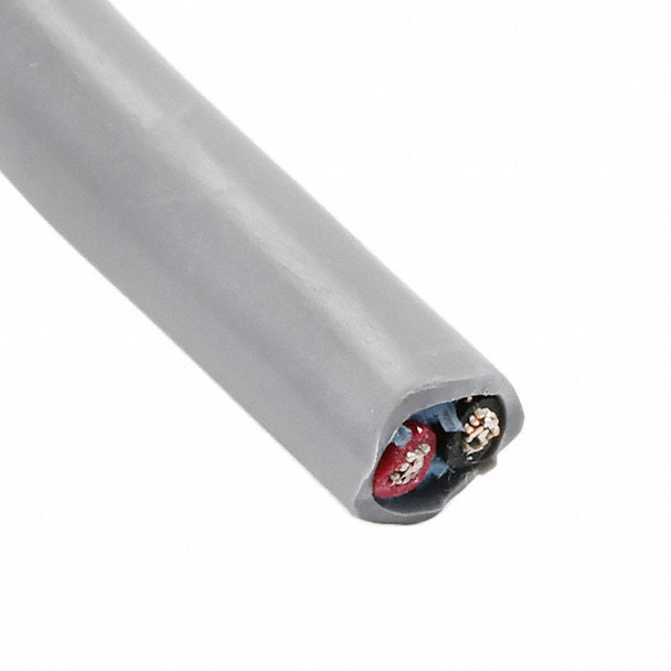 Alpha Wire M33502 SL002 Cable 2Cond 18Awg Slate 500' | American Cable Assemblies