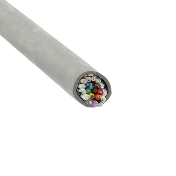 Alpha Wire M5344 SL005 Cable 20Cond 22Awg Shld 100' | American Cable Assemblies