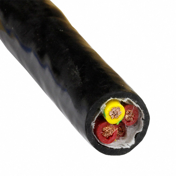 Alpha Wire 85604 BK005 Cable 4Cond 16Awg Black 100' | American Cable Assemblies