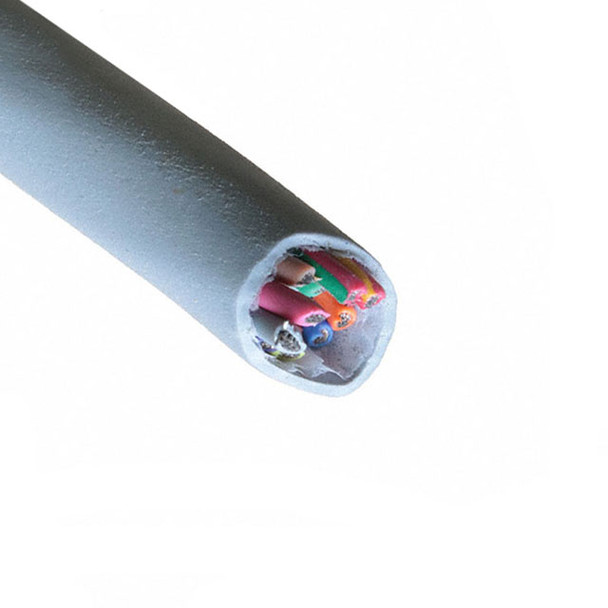 Alpha Wire 78055 SL005 Cable 15Cond 20Awg Slate 100' | American Cable Assemblies