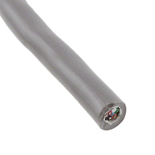 Alpha Wire 86005CY SL002 Cable 5Con 28Awg Slate Shld 500' | American Cable Assemblies